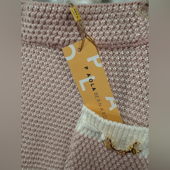 NWT Luxury Designer PAOLA BERNARDI Alana Skirt Pink Medium - Picture 6 of 14